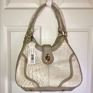 NWT Grey Genuine Leather Madi Claire